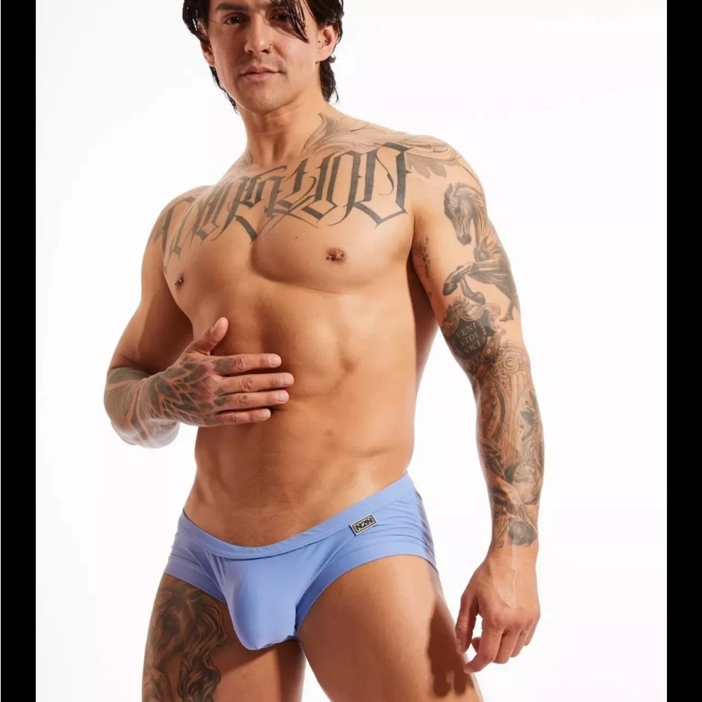 N2N Bodywear Dolphin Swimsuit Blue Small
